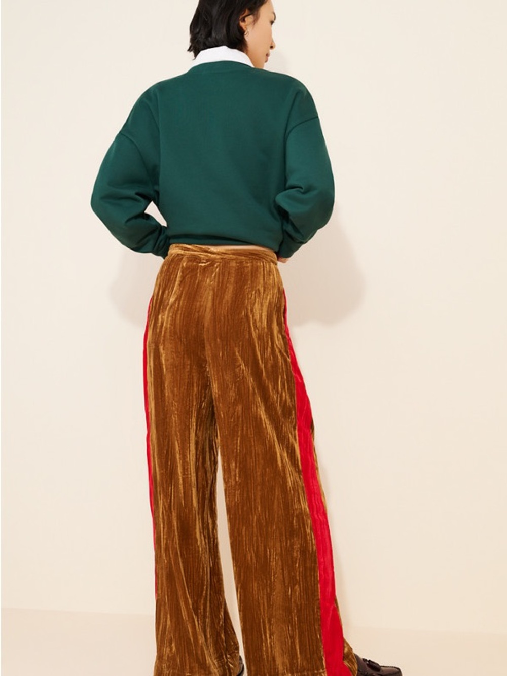 Anthropologie Farm Rio Corduroy track pant